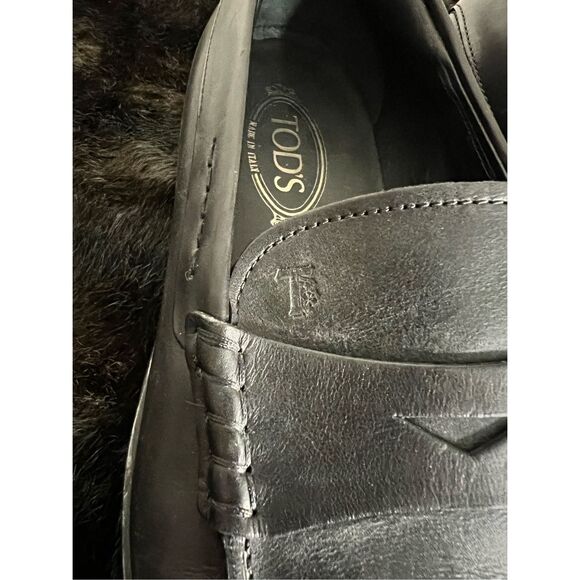 Tod\'s moccasino driving moc penny loafer 9.5 Tods shoe